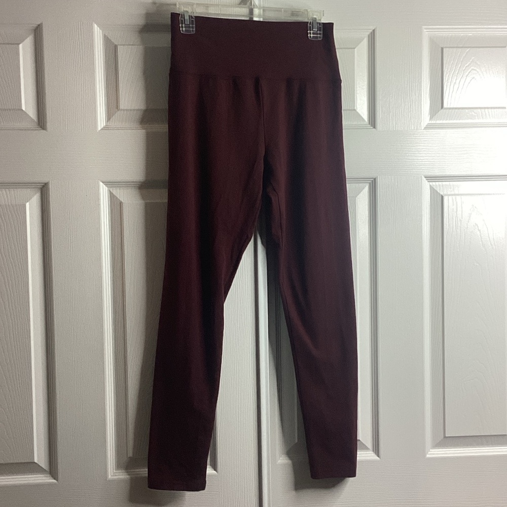 Offline Aerie Deep Burgundy High-Rise Leggings Original L‎